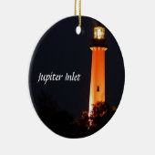 Jupiter Inlet Lighthouse Keramisch Ornament (Rechts)