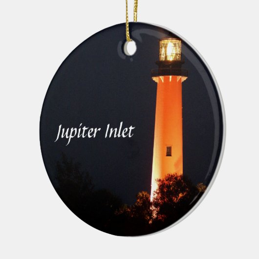 Jupiter Inlet Lighthouse Keramisch Ornament (Links)