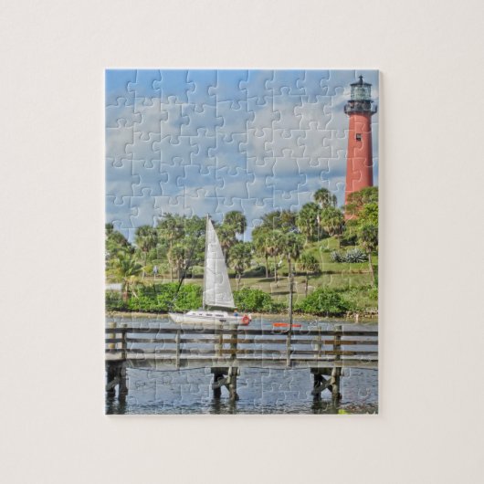 Jupiter Inlet Lighthouse Legpuzzel (Verticaal)