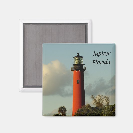 Jupiter Inlet Lighthouse Magneet (Voorkant / Achterkant)