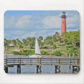Jupiter Inlet Lighthouse Muismat (Voorkant)