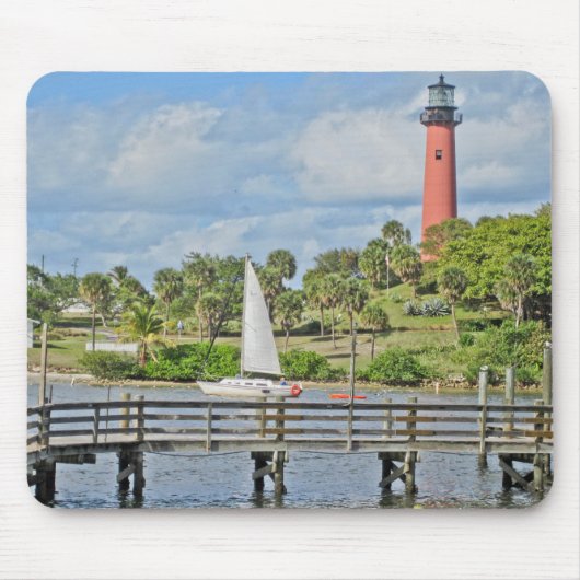 Jupiter Inlet Lighthouse Muismat (Voorkant)