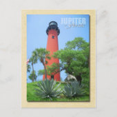 Jupiter Inlet Lighthouse & Museum, Florida Briefkaart (Voorkant)