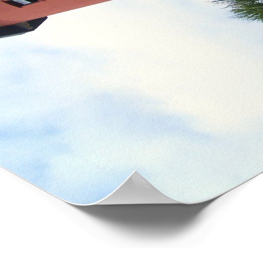 Jupiter Inlet Lighthouse & Museum Jupiter Florida Poster (Hoek)