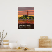 Jupiter Inlet Lighthouse Poster (Keuken)