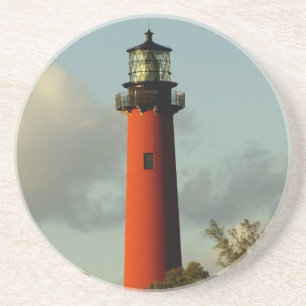 Jupiter Inlet Lighthouse Zandsteen Onderzetter