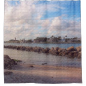 Jupiter Inlet, Winternamiddag Douchegordijn (Voorkant)