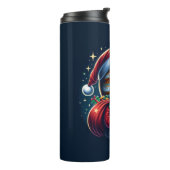 Jupiter Jolly Oude Sint Nicolaas Kerstman Astrolog Thermosbeker (Gedraaid links)