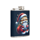 Jupiter Jolly Oude St. Nick Sinterklaas Astrologie Heupfles (Rechts)