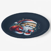 Jupiter Jolly Oude St. Nick Sinterklaas Astrologie Papieren Bordje (Gekanteld)