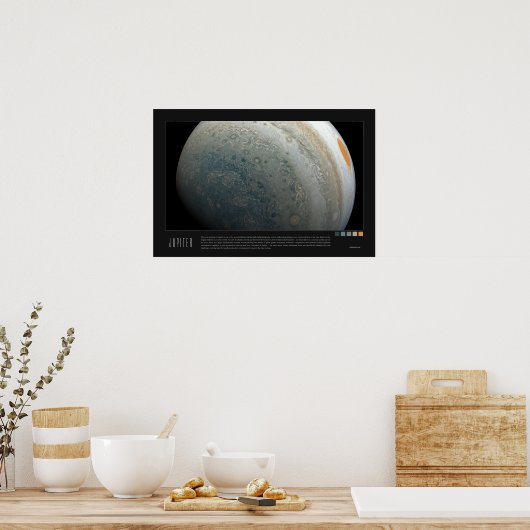 Jupiter (Juno-missie) Poster (Keuken)