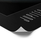 Jupiter (Juno-missie) Poster (Hoek)