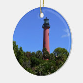 Jupiter Lighthouse als Keramisch Ornament (Links)