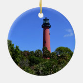 Jupiter Lighthouse als Keramisch Ornament (Achterkant)