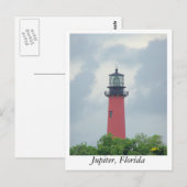 Jupiter Lighthouse Briefkaart (Voorkant / Achterkant)
