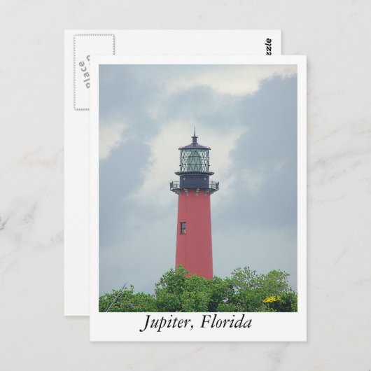 Jupiter Lighthouse Briefkaart (Voorkant / Achterkant)