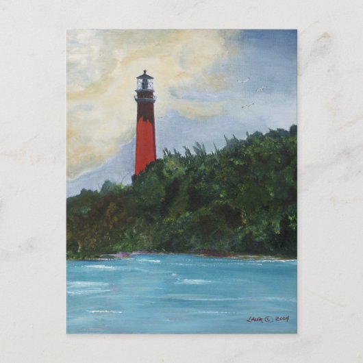 Jupiter Lighthouse Briefkaart (Voorkant)