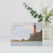 Jupiter Lighthouse Briefkaart (Staand voorkant)