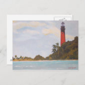 Jupiter Lighthouse Briefkaart (Voorkant / Achterkant)