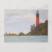 Jupiter Lighthouse Briefkaart (Voorkant)