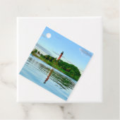 Jupiter Lighthouse Favor Tag Bedankjes Labels (In situ)