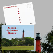 Jupiter Lighthouse Florida Fotografisch Briefkaart