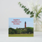 Jupiter Lighthouse Florida Fotografisch Briefkaart (Staand voorkant)