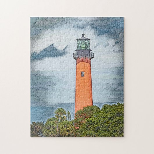 Jupiter Lighthouse Legpuzzel (Verticaal)