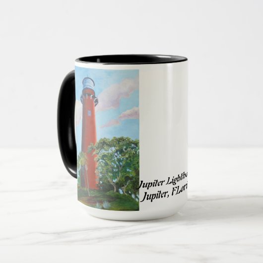 Jupiter Lighthouse Mok (Voorkant links)