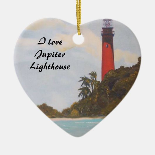 Jupiter Lighthouse Ornament (Voorkant)