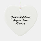 Jupiter Lighthouse Ornament (Achterkant)