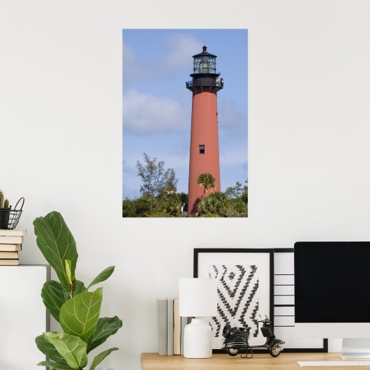 Jupiter Lighthouse Poster (Thuiskantoor)