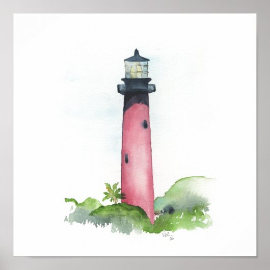 Jupiter Lighthouse Poster (Voorkant)