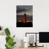 Jupiter Lighthouse Poster (Thuiskantoor)