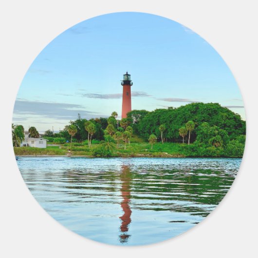 Jupiter Lighthouse Sticker (Voorkant)