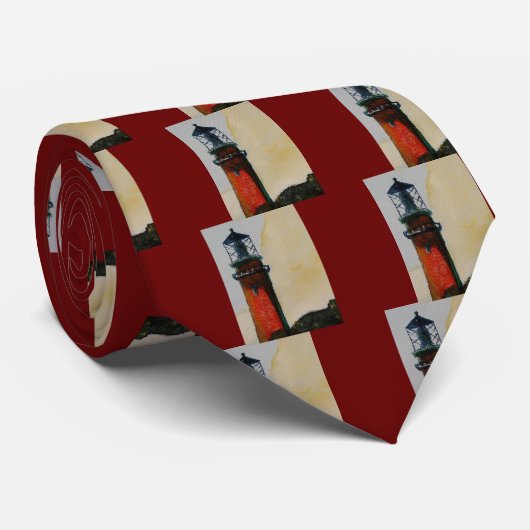 Jupiter Lighthouse Stropdas (Opgerold)