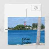 Jupiter Lighthouse van DuBois Park Briefkaart (Voorkant / Achterkant)