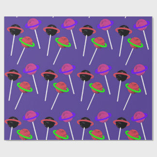 Jupiter Lollipop Wrapping Paper Cadeaupapier