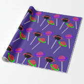 Jupiter Lollipop Wrapping Paper Cadeaupapier (Uitgerold)