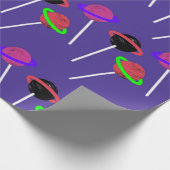 Jupiter Lollipop Wrapping Paper Cadeaupapier (Hoek)