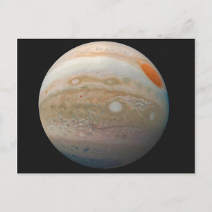 Jupiter Marble van Junocam Briefkaart