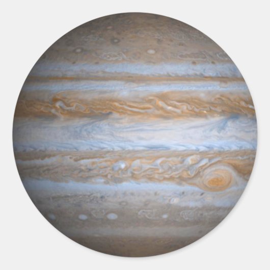 Jupiter - Meerdere producten Ronde Sticker (Voorkant)