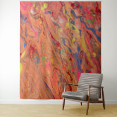 JUPITER MET TWEE TAPIJTEN WANDKLEED (In situ)