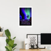  Jupiter Mighty Auroras-ballonvaarder Poster (Thuiskantoor)