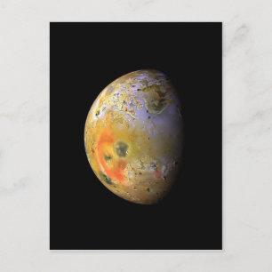Jupiter moon Lo NASA Briefkaart