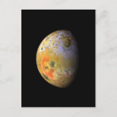 Jupiter moon Lo NASA Briefkaart (Voorkant)