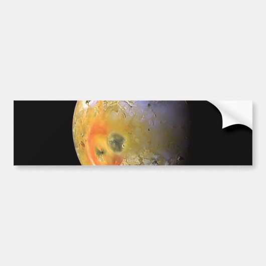 Jupiter moon Lo NASA Bumpersticker (Voorkant)