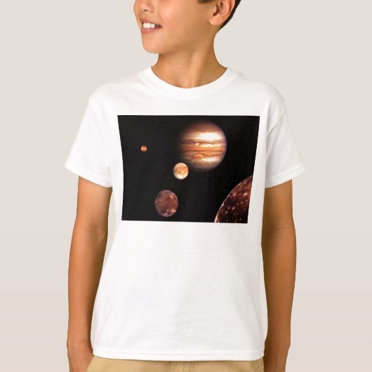 Jupiter Moons Kinder Toddler & Baby Clothes T-shirt (Voorkant)