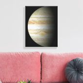 Jupiter mosiac canvas afdruk (Insitu (Woonkamer))