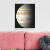 Jupiter mosiac canvas afdruk (Insitu (Woonkamer))